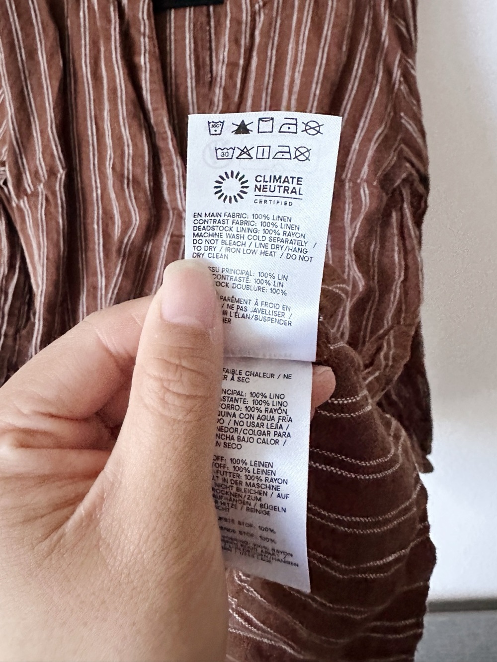 Reformation Linen Dress - Picture 3 of 4